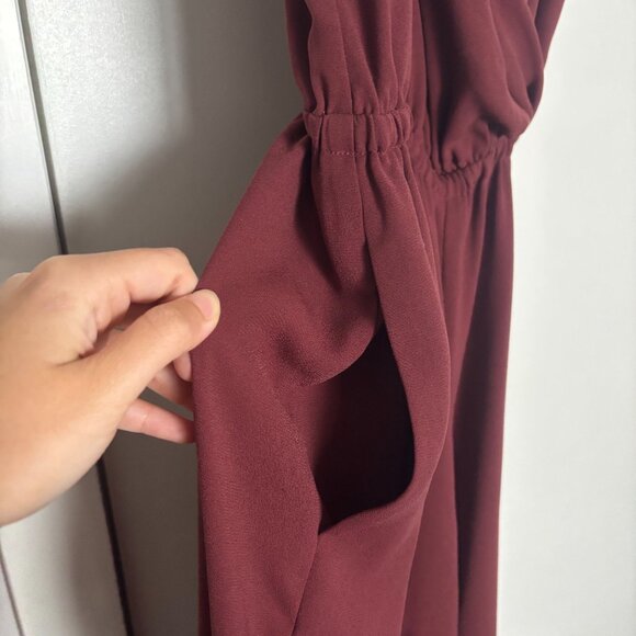 Wilfred Wide Leg Jumpsuit - M - Picture 4 of 5